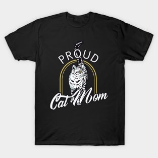 Proud Cat Mom T-Shirt